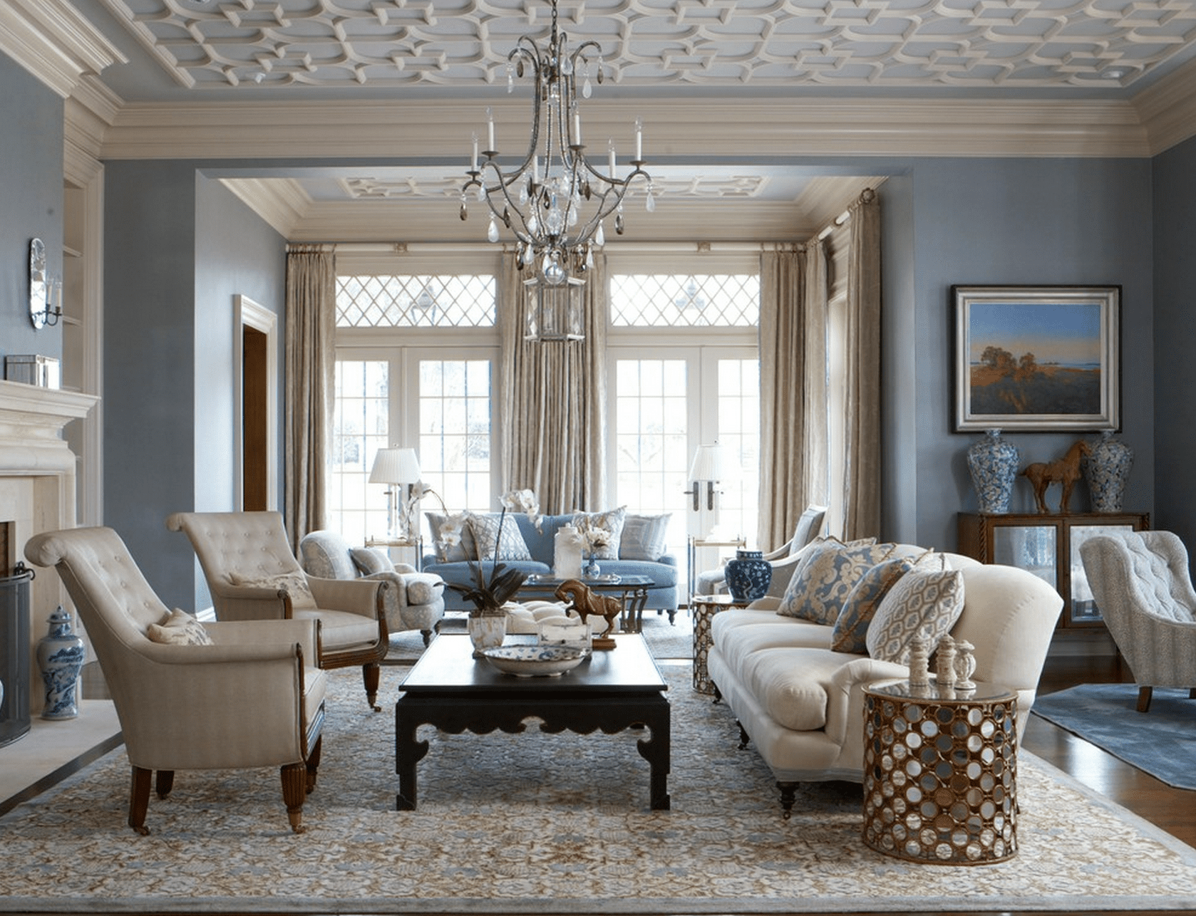 15 Traditional Living Rooms For Inspiration throughout