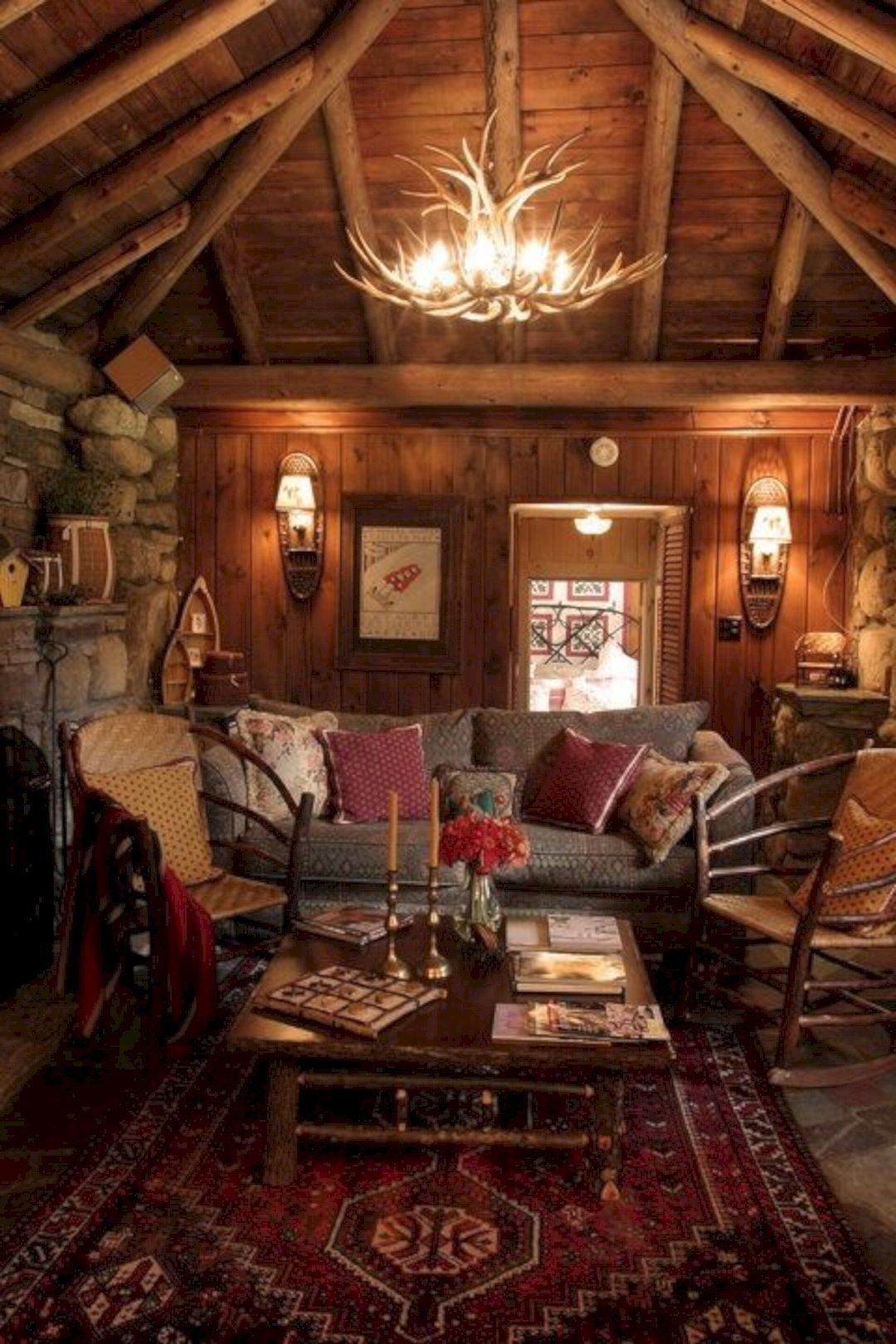 16 Decorating Ideas To Turn Your Cabin Into A Chic Weekend Retreat 12 ... with regard to