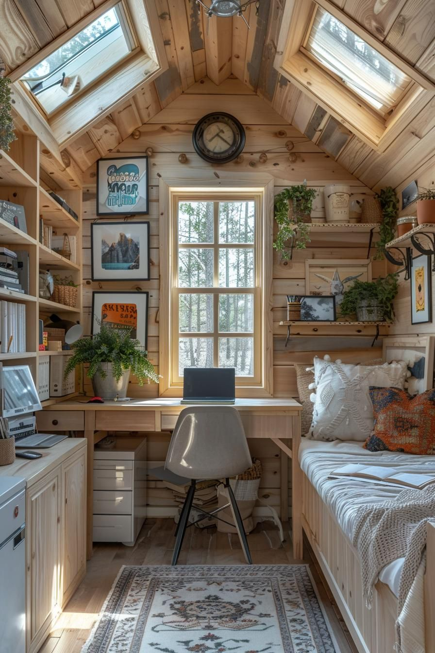 16 Gorgeous She Shed Interior Ideas You’ll Love 16 In 2024 | Shed ... throughout Expert Tips for a Stylish and Practical Shed Interior