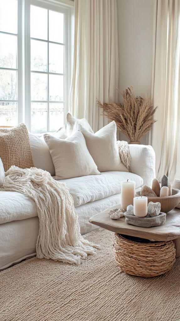 17 Cozy Boho Living Room Ideas To Inspire Your Space | The Olive Branch ... intended for Your Essential Guide to Crafting a Cozy Boho Living Space