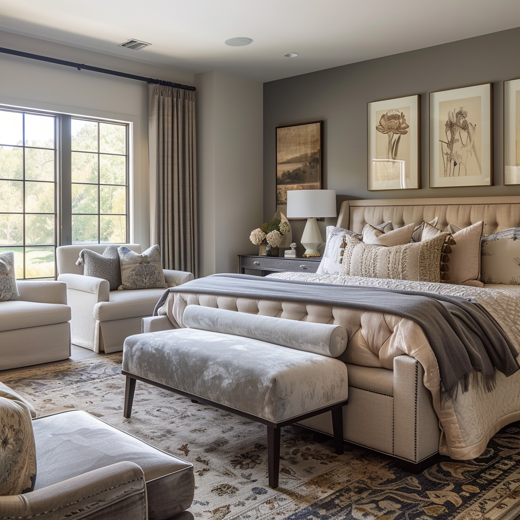 Creating a Cozy and Functional Large Master Bedroom