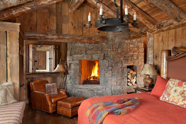 18 Cozy Cabin Bedroom Design Ideas throughout