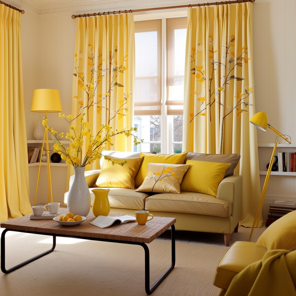 A Designer’s Guide to Styling Yellow Curtains in Living Spaces