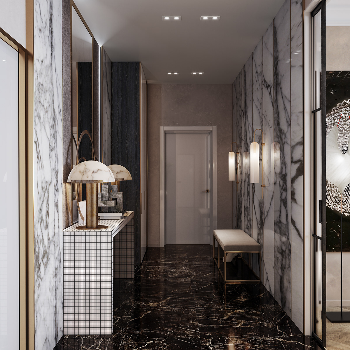 2 Bedroom Apartment Interior Design :: Behance throughout 2 Bedroom Apartment Interior Design Ideas