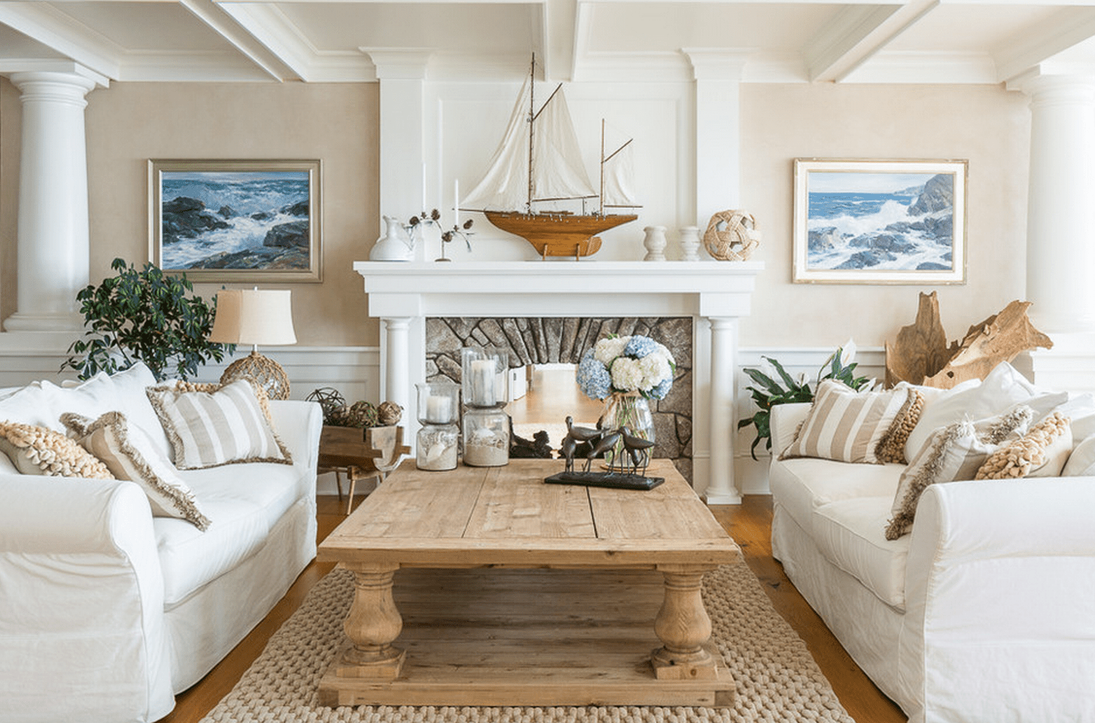 20 Beautiful Beach House Living Rooms for Crafting Your Coastal Dream A Guide to Beach House Design