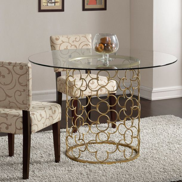 20 Beautiful Round Table Design For Your Dining Room | Dining Table ... in Finding the Perfect Gold Dining Room Table for Your Home