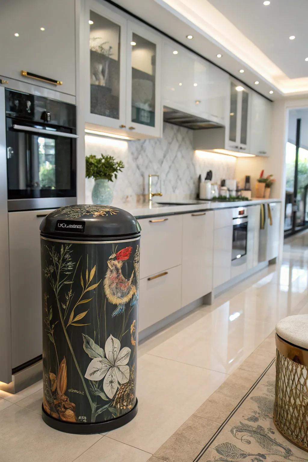 Streamlining Your Kitchen Routine The Practicality of Modern Trash Cans