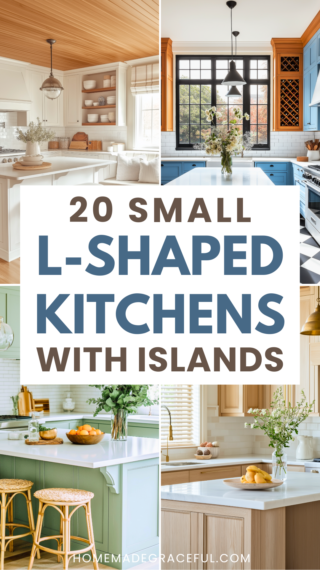 20 Creative L-Shaped Kitchen With Island Designs For Small Spaces ... with