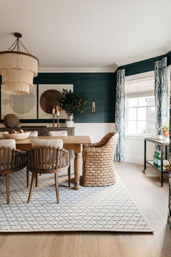 20 Easy Ways To Elevate Your Dining Room - Decoholic intended for Elevate Your Dining Space With the Natural Beauty of Wicker