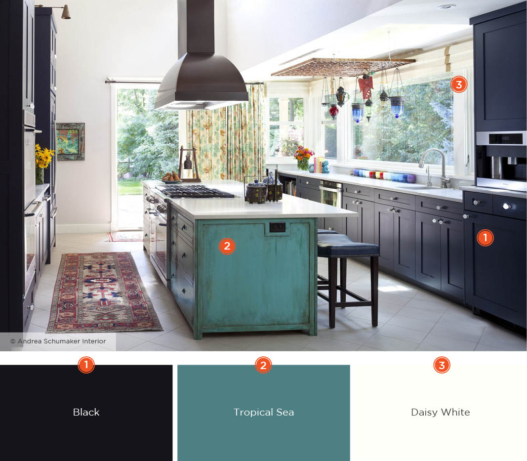 20 Enticing Kitchen Color Schemes | Shutterfly for From Calm to Vibrant Finding the Right Kitchen Color Scheme