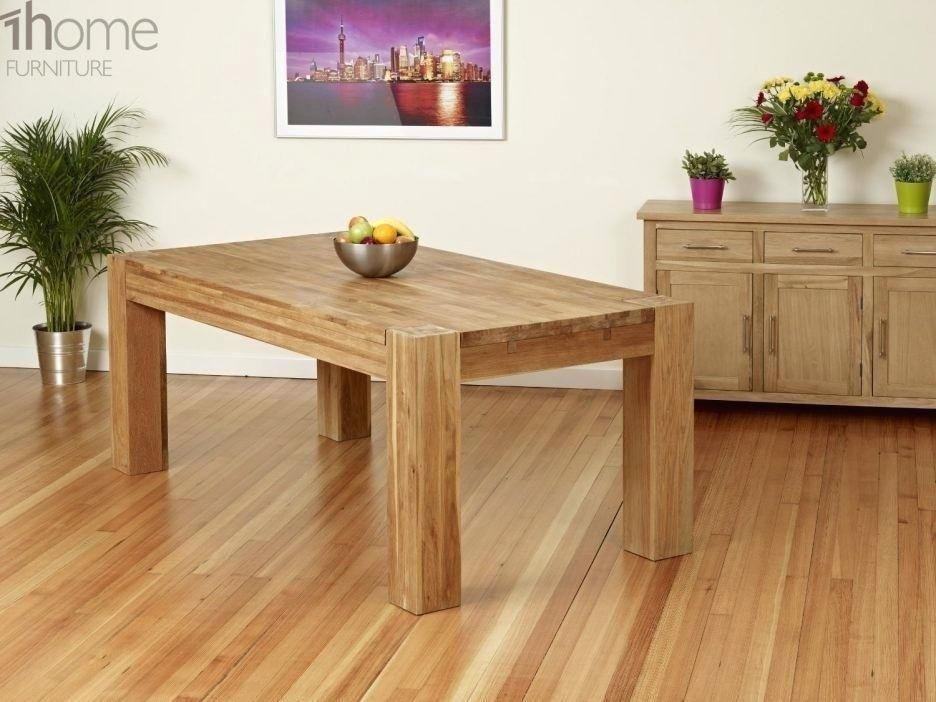 20 Ideas Of Solid Oak Dining Tables | Dining Room Ideas throughout How Solid Oak Dining Tables Enhance Your Home's Ambiance