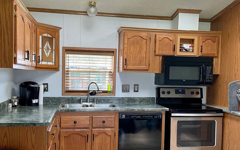 20 Mobile Home Kitchen Cabinet Ideas intended for