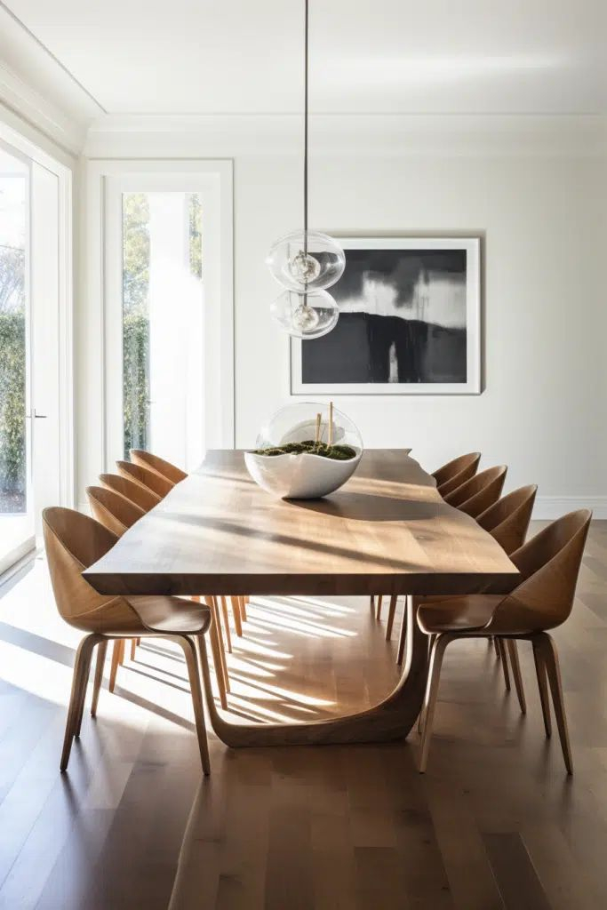 20+ Modern Organic Dining Table Ideas - Quiet Minimal | Dining Table ... with regard to From Everyday to Extraordinary Modern Dining Table Decor Secrets