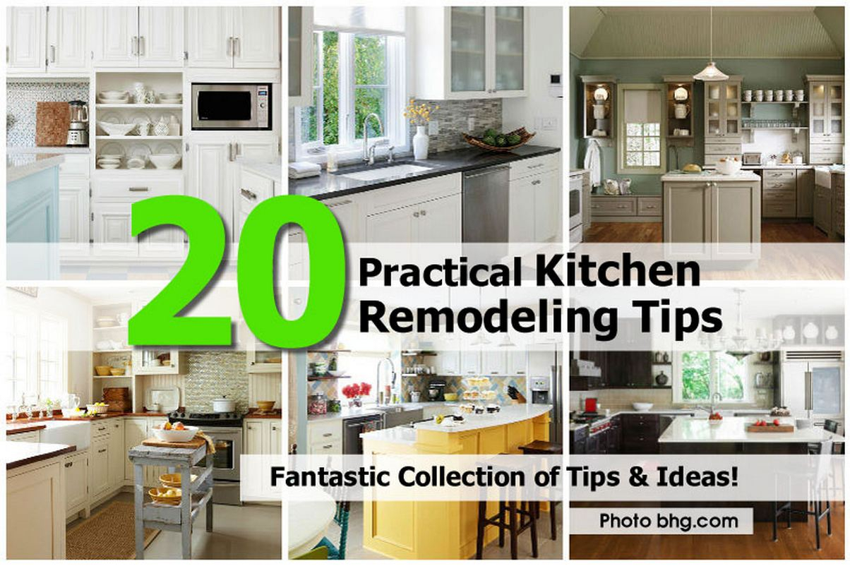 20 Practical Kitchen Remodeling Tips with regard to From Cramped to Capacious Expert Tips for Kitchen Renovation