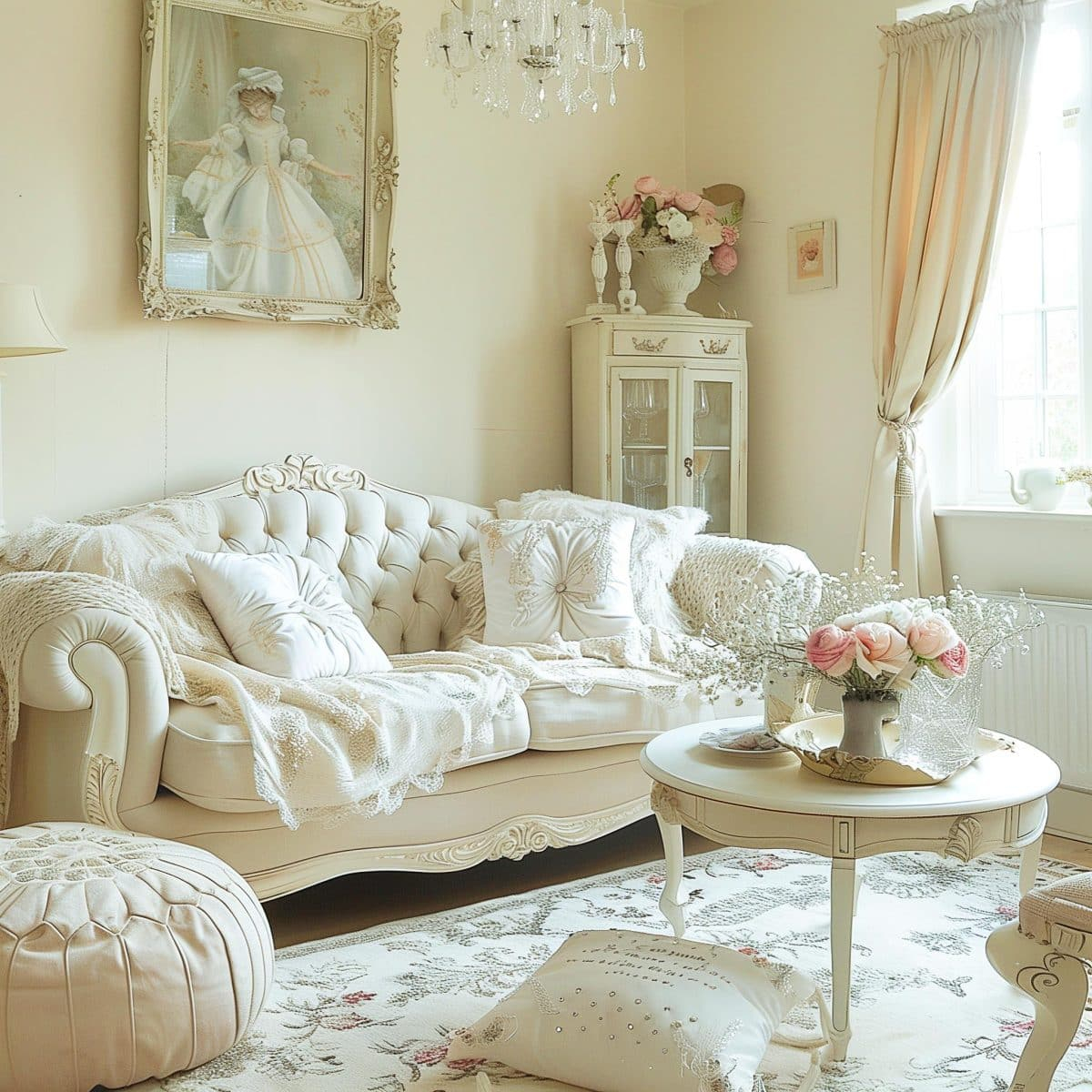 Embracing the Relaxed Beauty of Shabby Chic Living Rooms