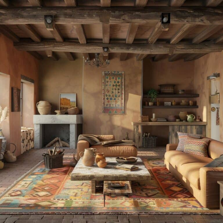 20 Southwestern Interior Design Ideas: Tips For Creating A Rustic And ... inside Your Guide to Creating a Cozy Southwestern Living Space