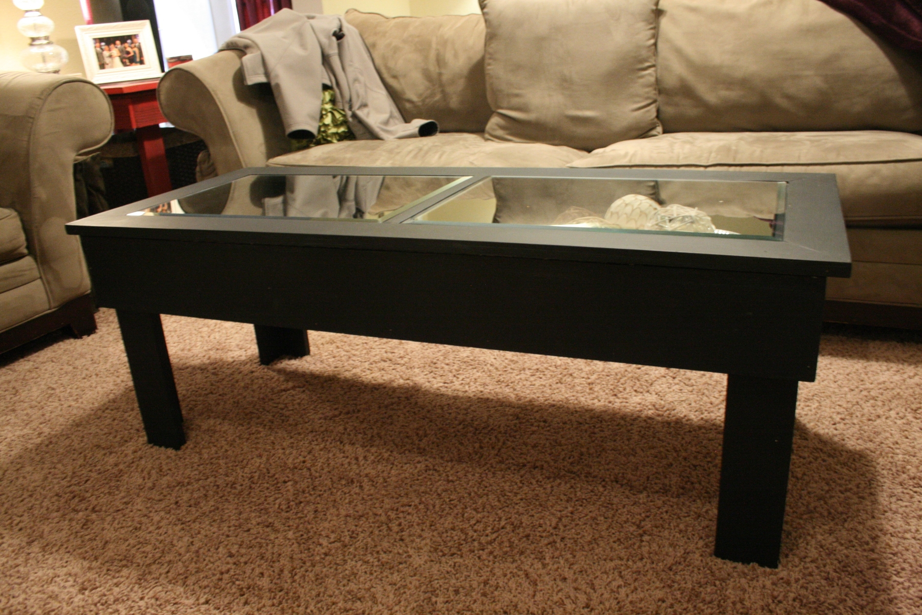 2025 Popular Dark Wood Coffee Table With Glass Top pertaining to The Enduring Charm of Dark Wood and Glass Coffee Tables