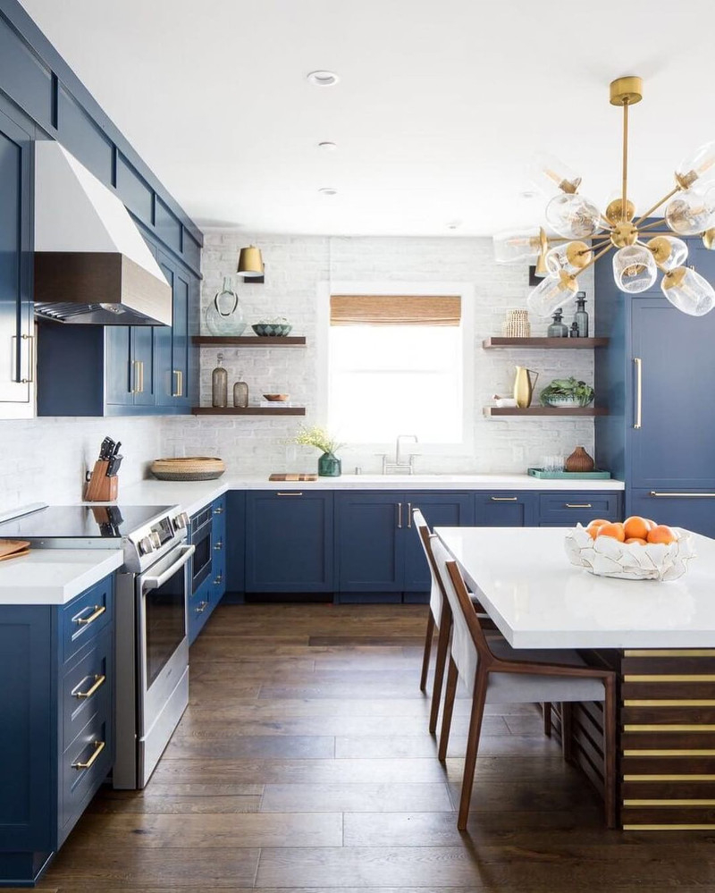 Transforming Spaces with Thoughtful Blue Kitchen Cabinet Selections