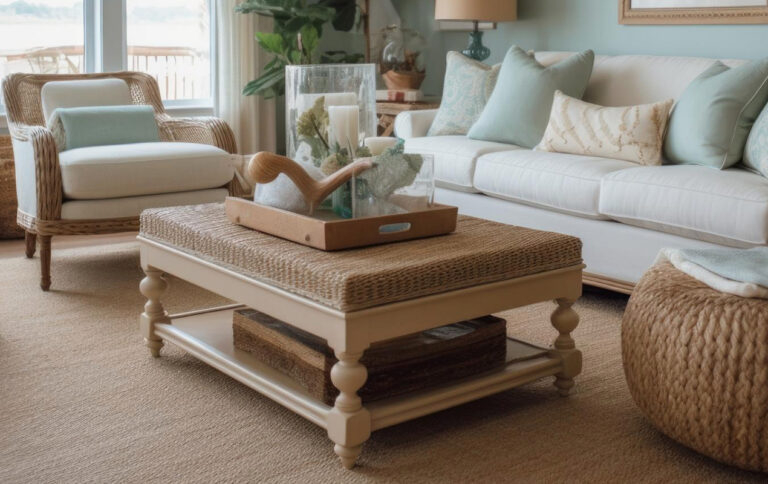 21 Chic Coastal Coffee Table Ideas To Design Beachfront Elegance with