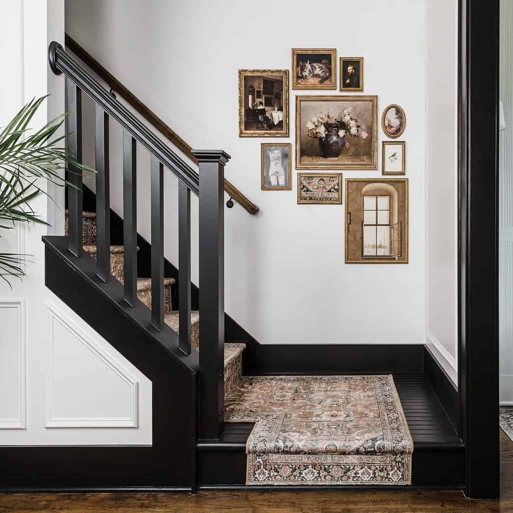 21 Staircase Makeover Diy Ideas (For All Skill Levels) - The Honeycomb Home in Staircase Makeovers That Will Completely Wow Your Guests