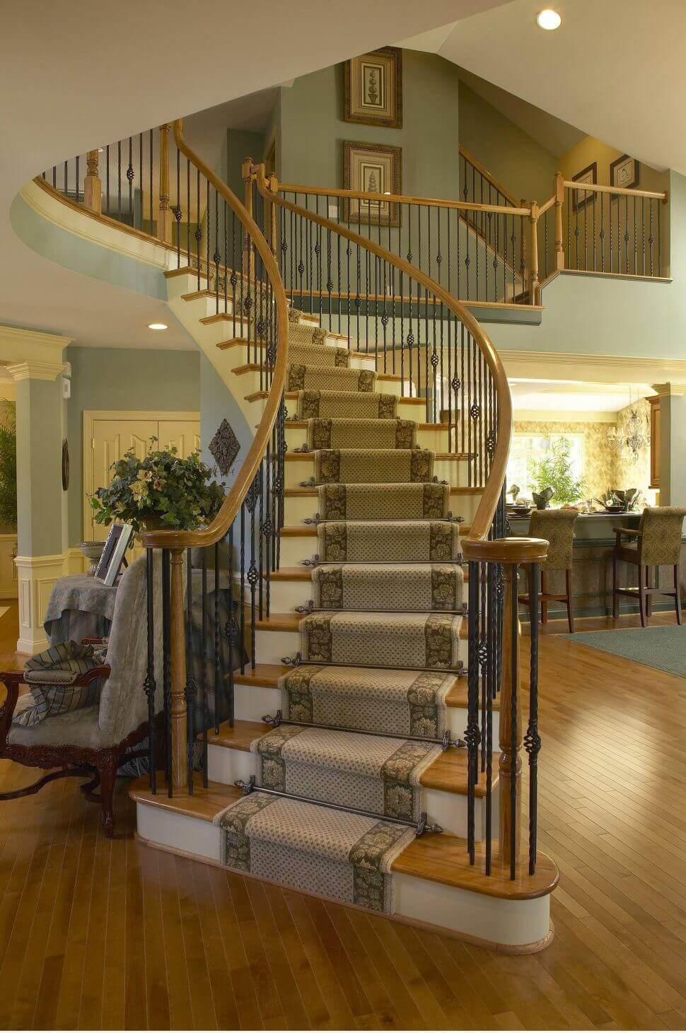22 Beautiful Traditional Staircase Design Ideas To Must Check - The ... intended for Interior Design Ideas Stairs