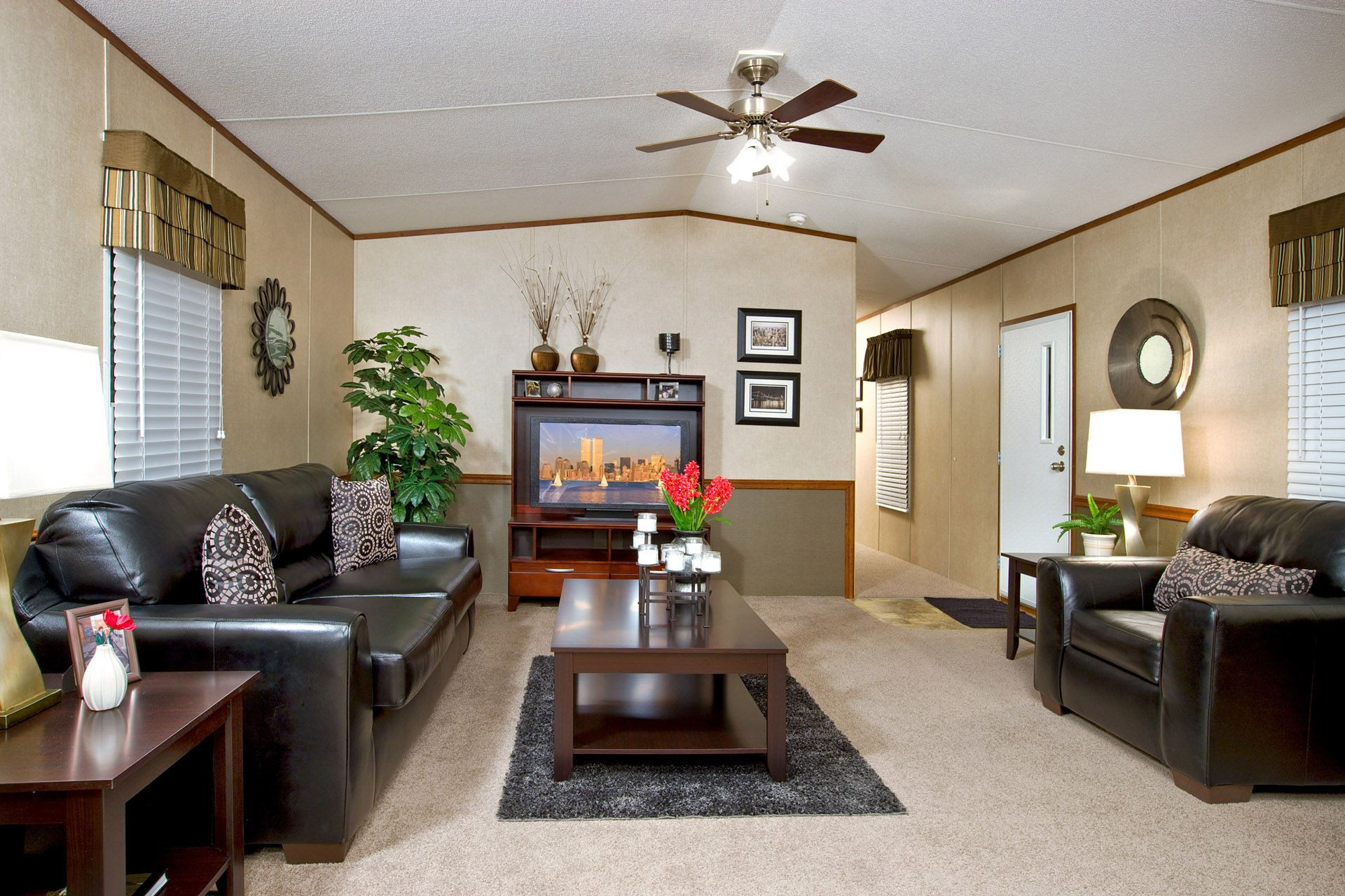 22 Gorgeous Mobile Home Living Room Ideas - Home Decoration And ... with regard to