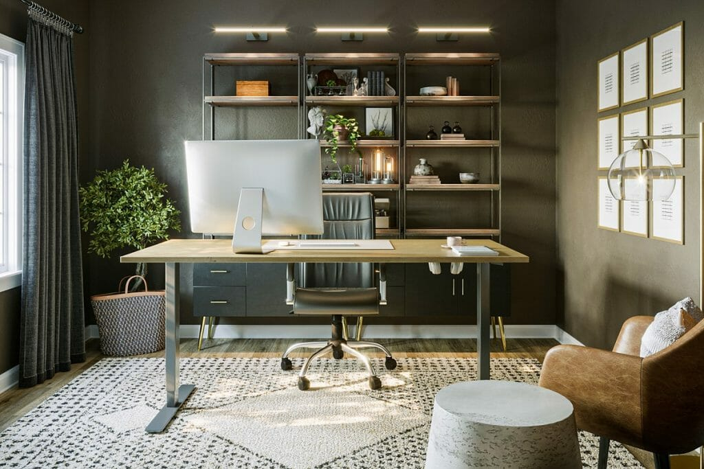 22 Stunning Home Office Inspiration For A Stylishly Productive Space ... inside