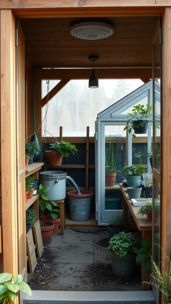 23 Stylish Potting Shed Interior Ideas For A Modern Touch | Mowerslab pertaining to