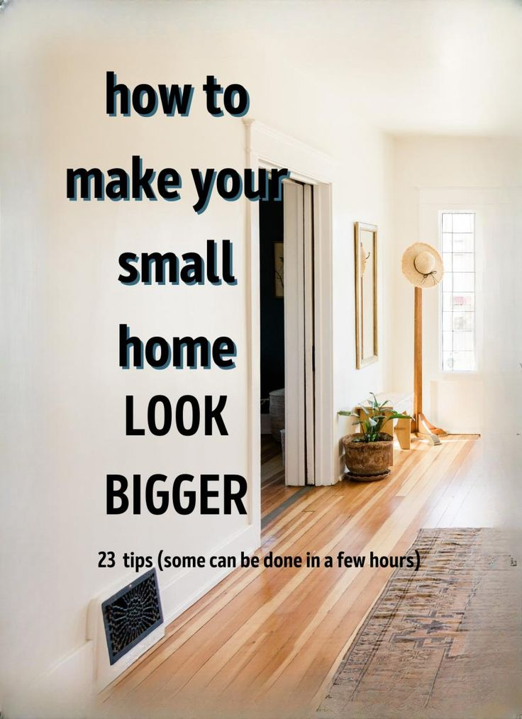 23 Ways To Make Your Small Home Feel Bigger | Small Garden Decor Ideas ... intended for