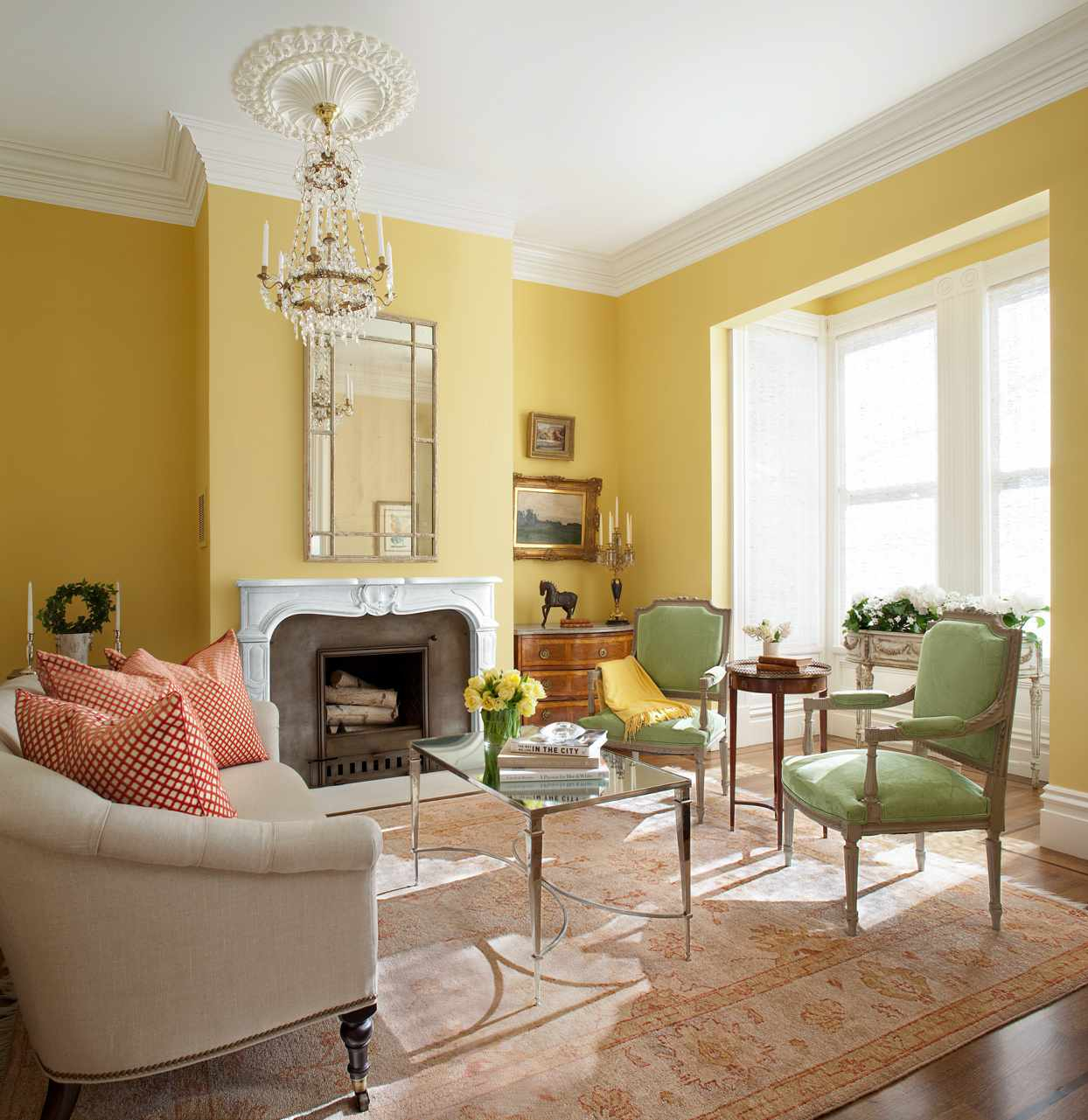 23 Yellow Living Room Ideas For A Bright, Happy Space pertaining to