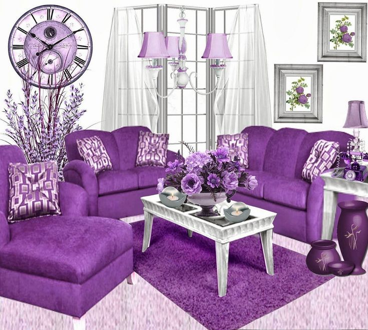 25 Amazing Purple Furniture Ideas For A Mysterious Room — Freshouz Home ... with