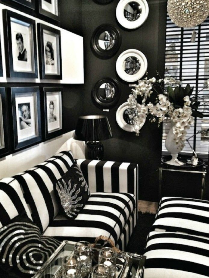 25 Bold Black And White Interior Design Ideas | Black And White Living ... intended for Your Guide to Achieving Elegant Black and White Interior Design