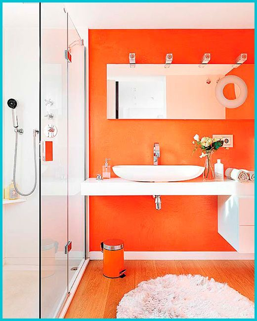 25 Bright And Cheerful Orange Accent Wall Ideas - Digsdigs in