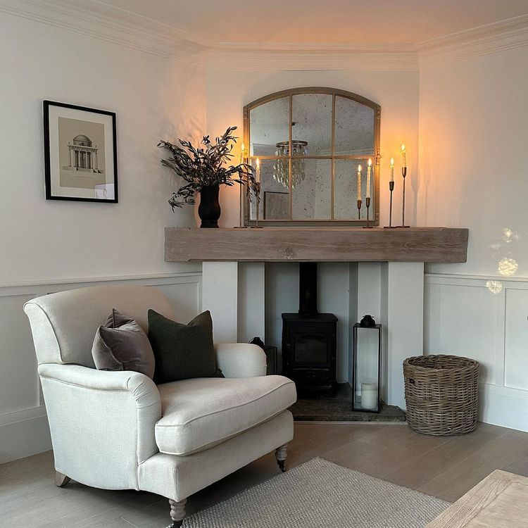 25 Corner Fireplace Ideas To Make A Cozy Statement within From Cozy Corners to Grand Statements The Versatility of Wooden Living Room Pieces