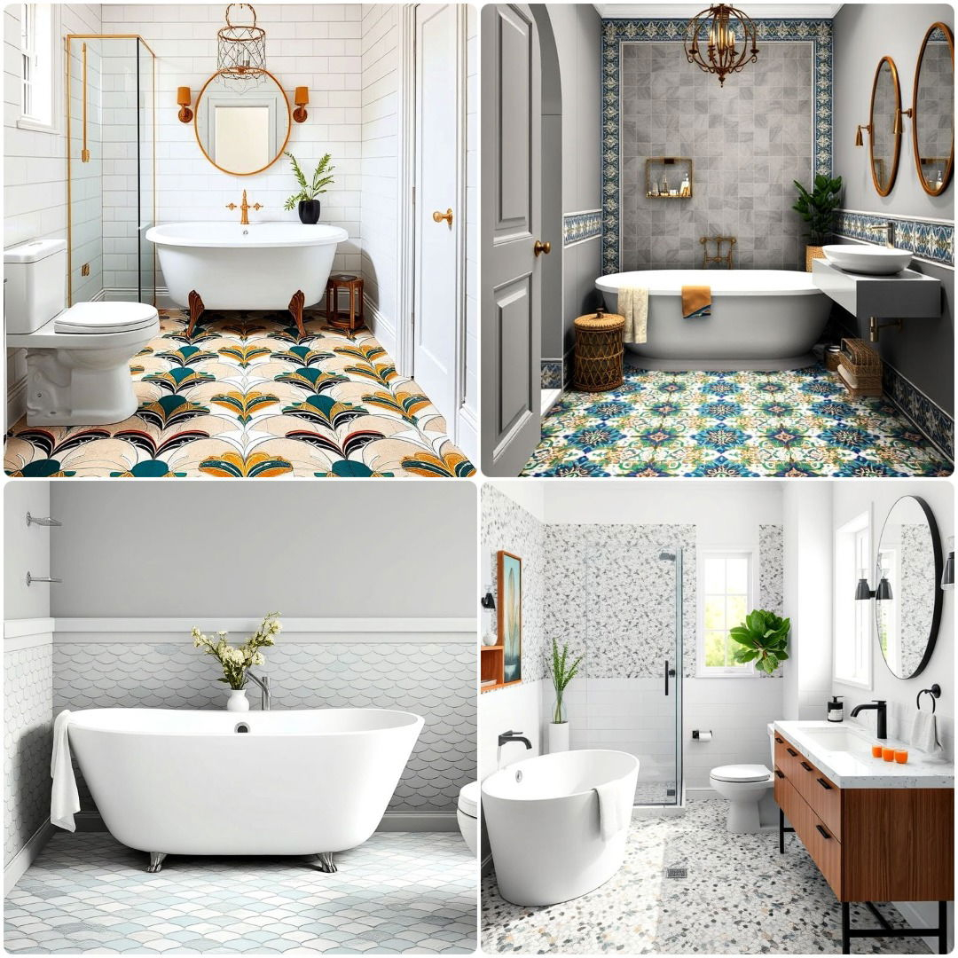25 Half-Wall Tile Bathroom Ideas For A Stunning Finish inside