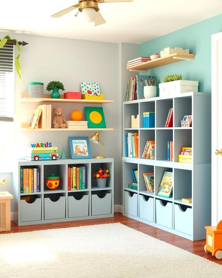 25 Playroom Storage Ideas To Keep Your Kids' Space Organized with