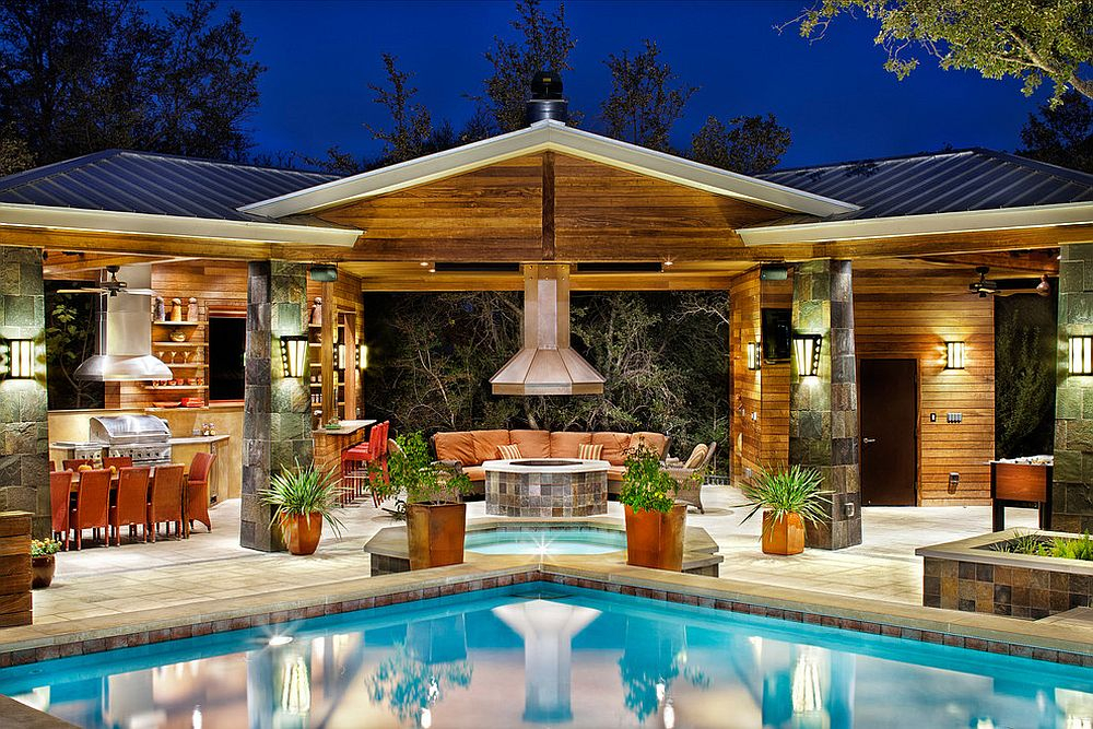 25 Pool House Designs To Complete Your Dream Backyard Retreat intended for Transform Your Backyard with These Inspiring Pool House Designs