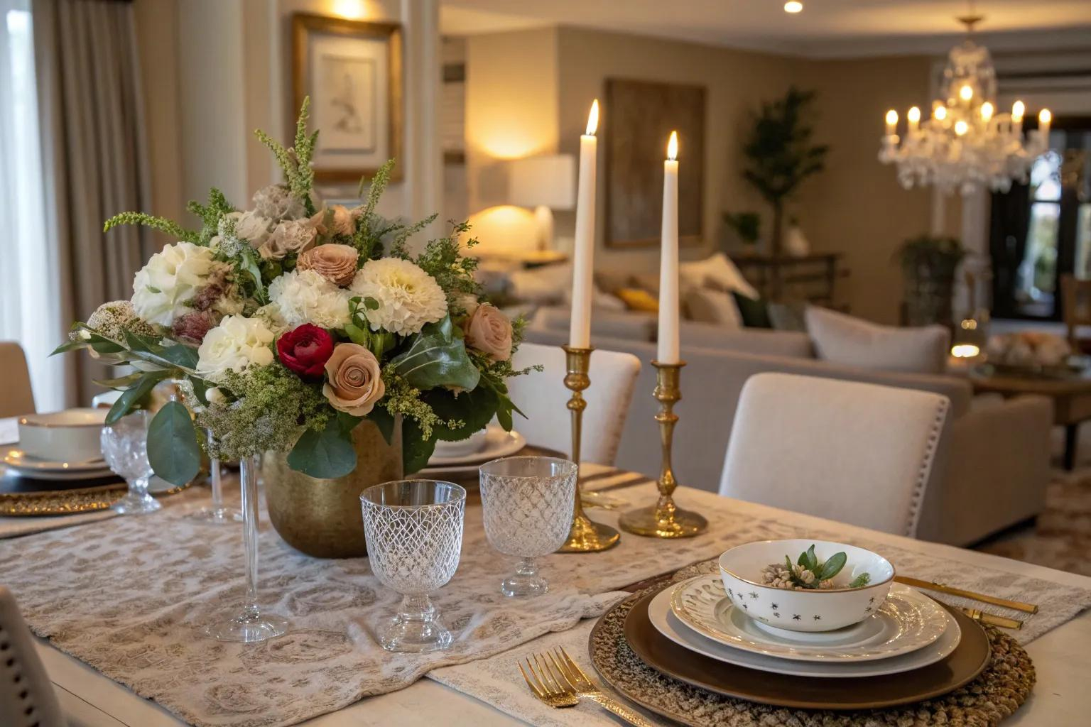 Beyond Flowers Simple Yet Stunning Dining Table Centerpiece Ideas