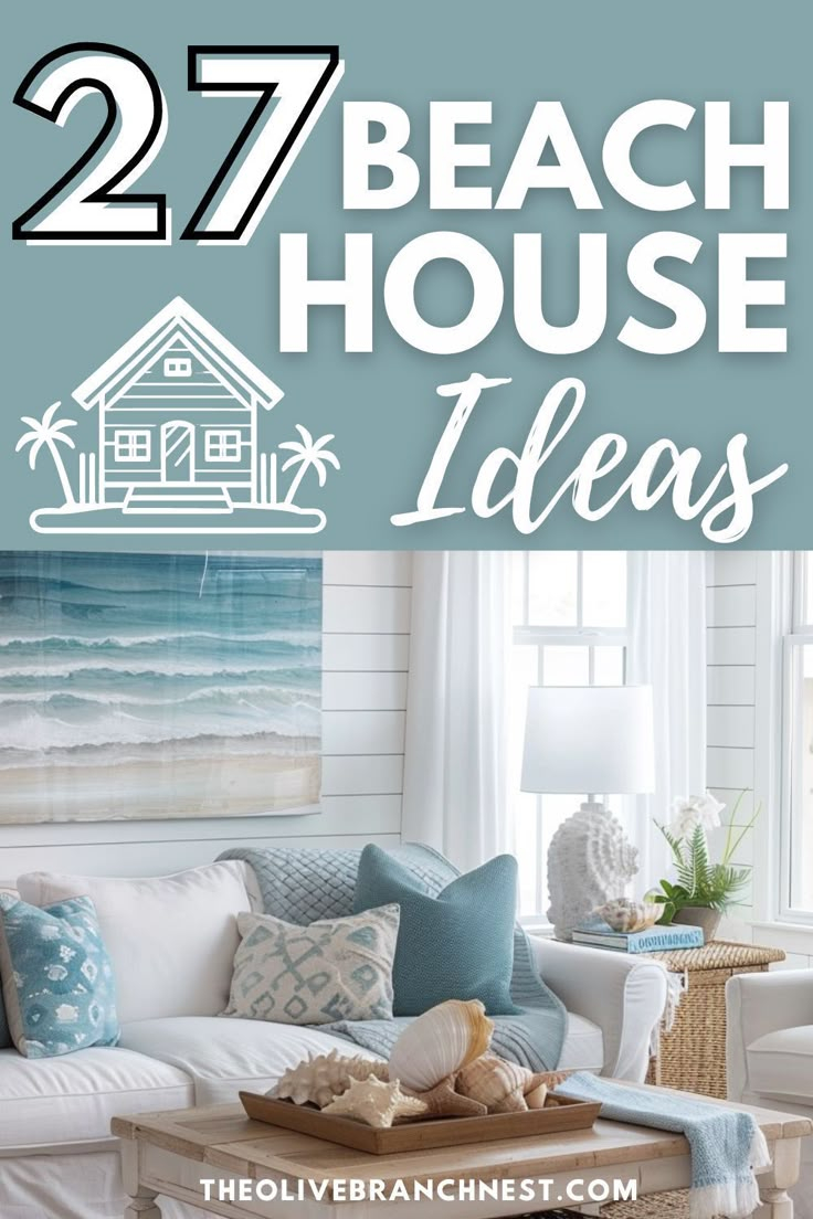 27 Beautiful Beach House Interior Ideas For Your Coastal Home In 2024 ... in