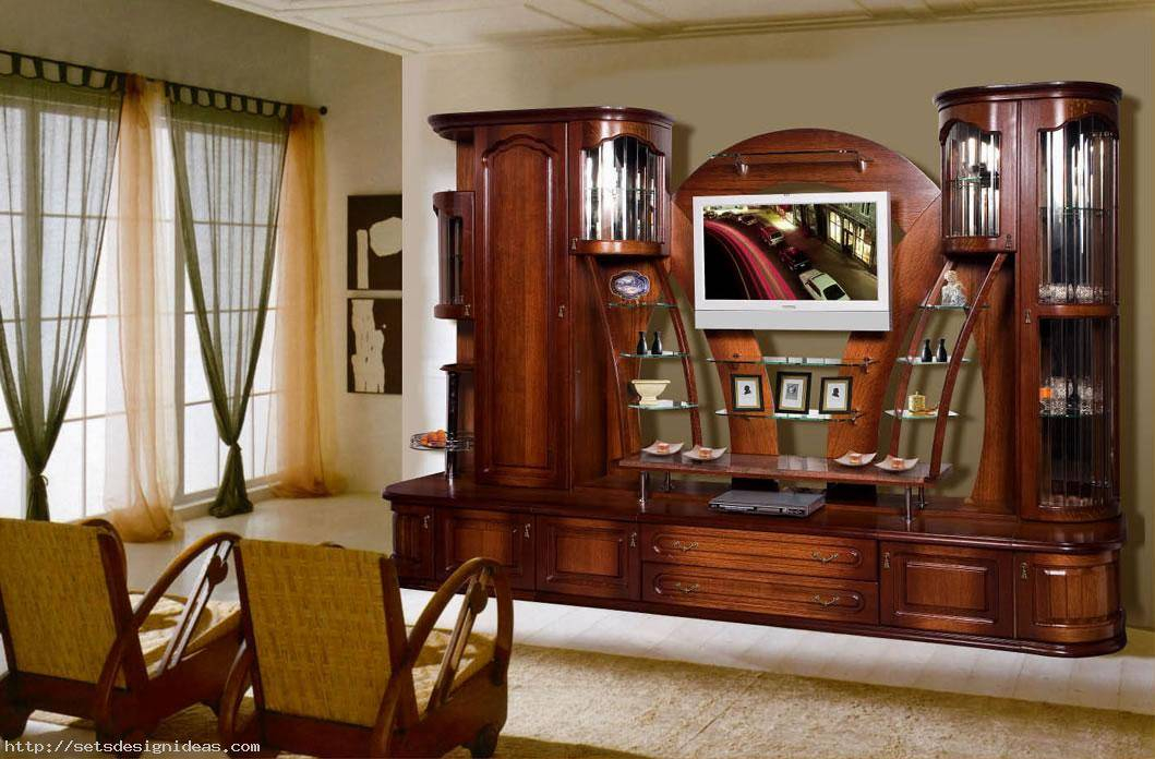 27 Excellent Wood Living Room Furniture Examples - Interior Design ... within Designing Your Dream Living Room With Natural Wood Furniture