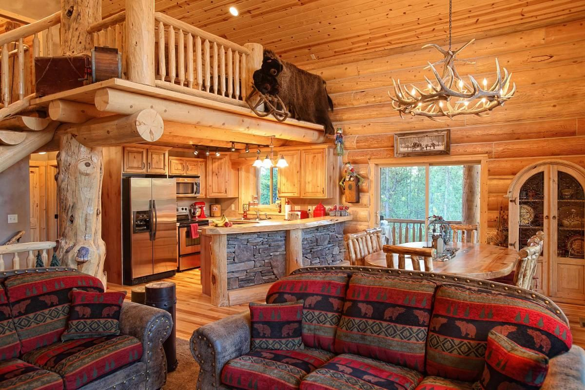 27 Log Cabin Interior Design Ideas To Spark Inspiration in Cabin Interior Design Ideas