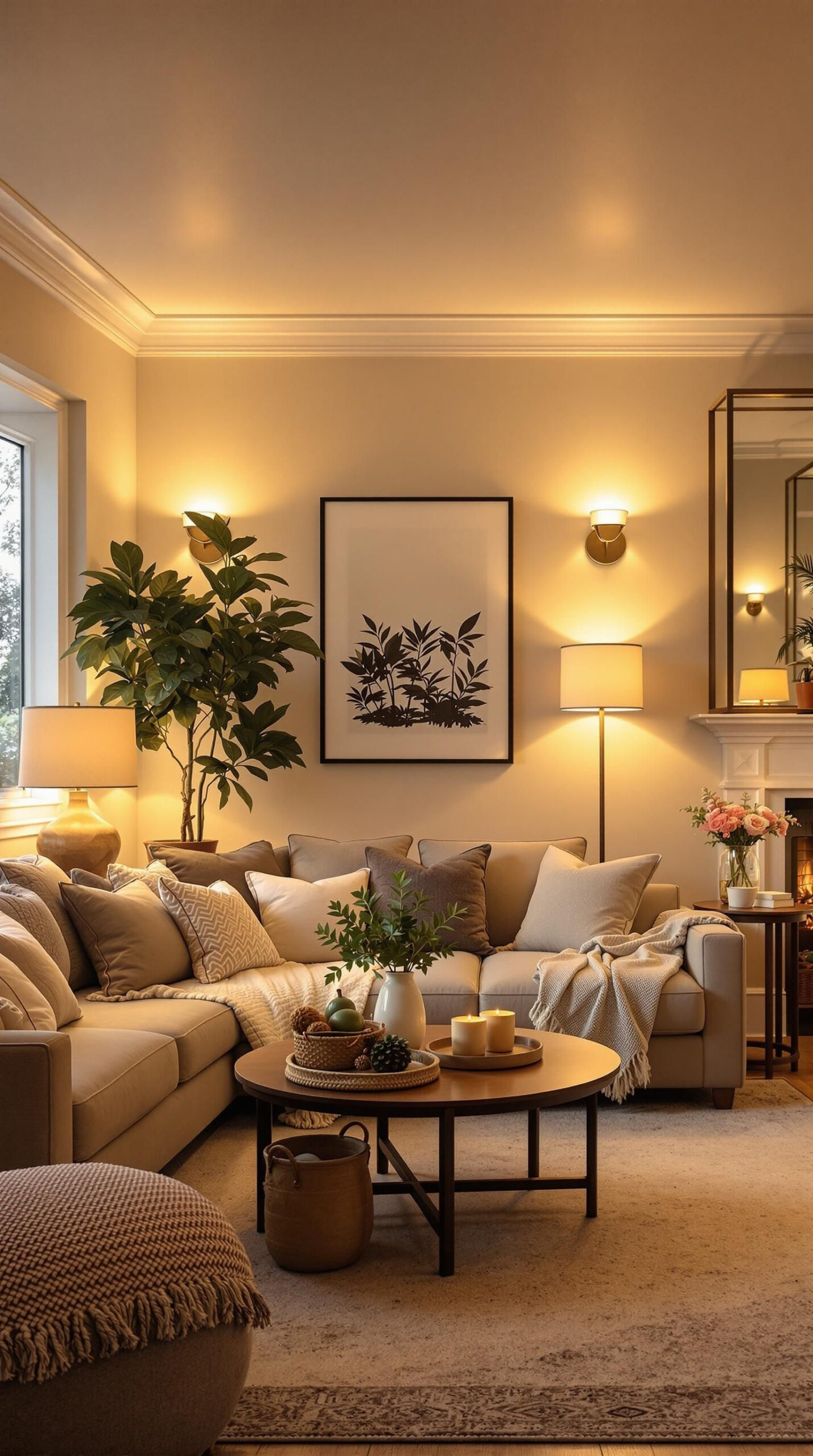 29 Affordable Cozy Lighting Ideas For Your Living Room | Minimalist ... intended for Find Your Perfect Cozy Modern Living Room Inspiration