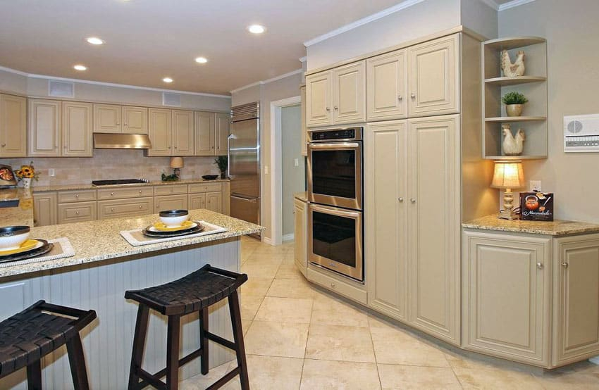 29 Beautiful Cream Kitchen Cabinets (Design Ideas) - Designing Idea within