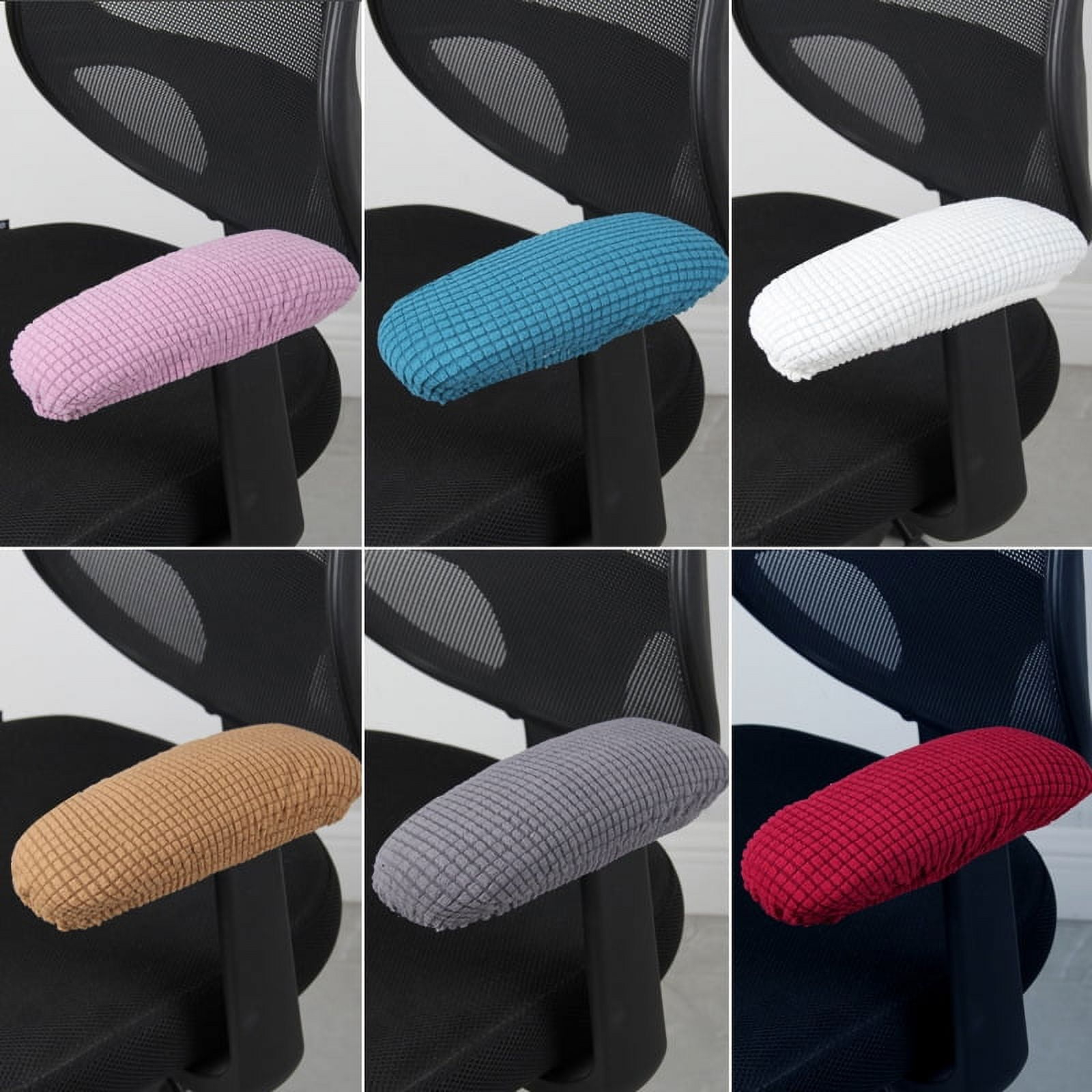 2Pcs Office Armrest Covers Detachable Chair Arm Rest Sleeves Stretchy ... regarding A Deep Dive into the Different Types of Office Chair Arm Covers Available