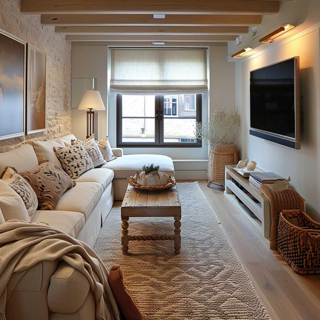 3+ Functional And Fashionable Narrow Living Room Styling Ideas • 333K ... within