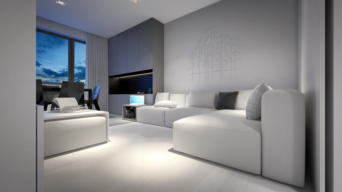 3 Light, White And Minimalist Homes Inspiring Clarity Of Mind ... throughout