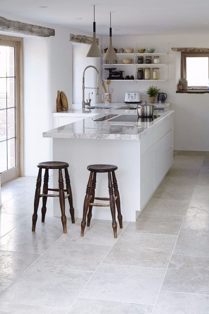 30 Beautiful Examples Of Kitchen Floor Tile throughout