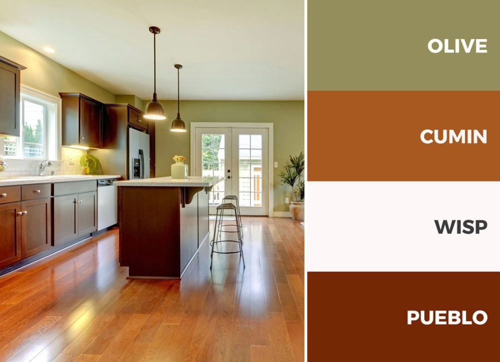 30+ Captivating Kitchen Color Schemes | Kitchen Colour Combination ... pertaining to Discover the Psychology of Kitchen Colors for a Harmonious Home