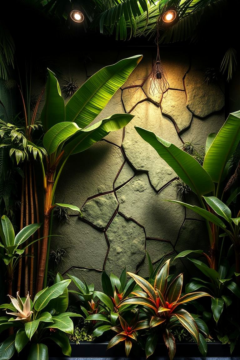 30 Indoor Plant Wall Ideas To Transform Blank Spaces throughout The Art of Indoor Tropical Escapes Simple Design Strategies