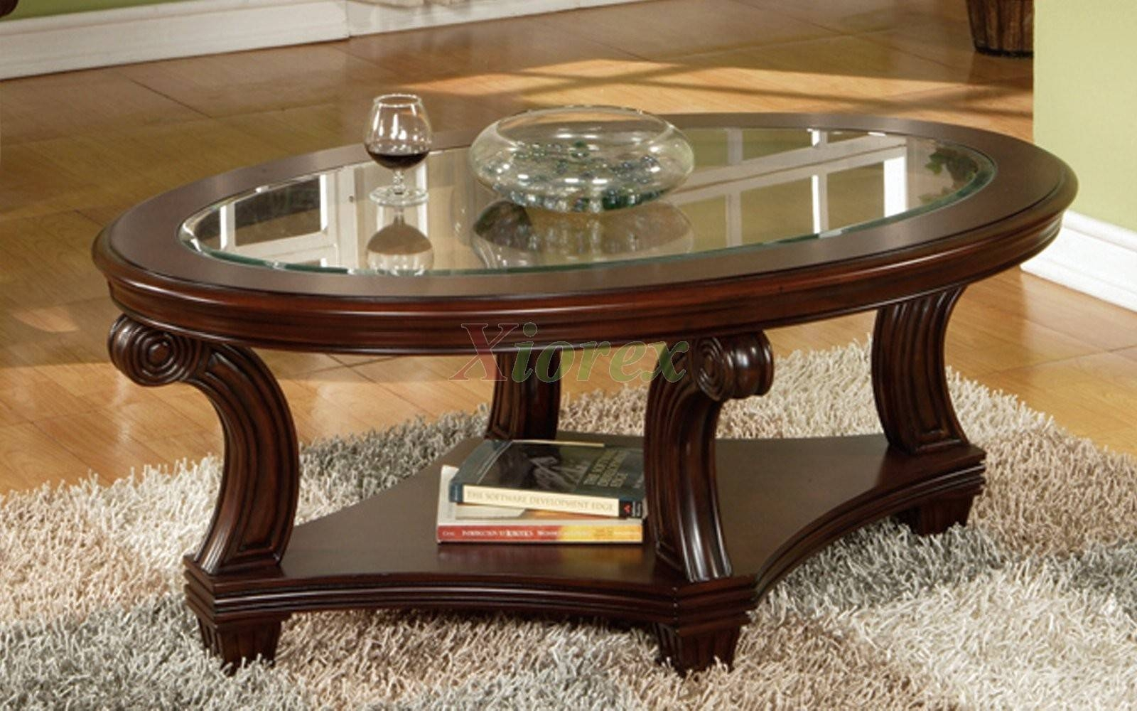 The Craftsmanship Behind Beautiful Cherry Wood Coffee Tables with Glass Inserts